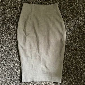 Gray H&M Pencil Skirt